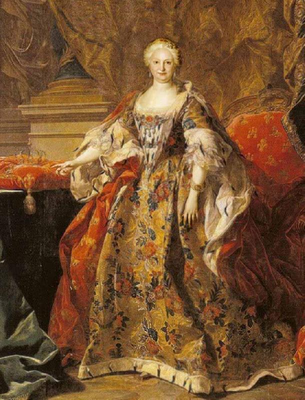 Louis Michel van Loo Portrait of Elisabeth Farnese Spain oil painting art